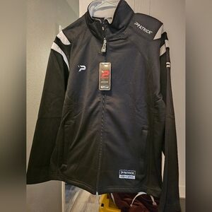 Black Men's Patrick Track Jacket